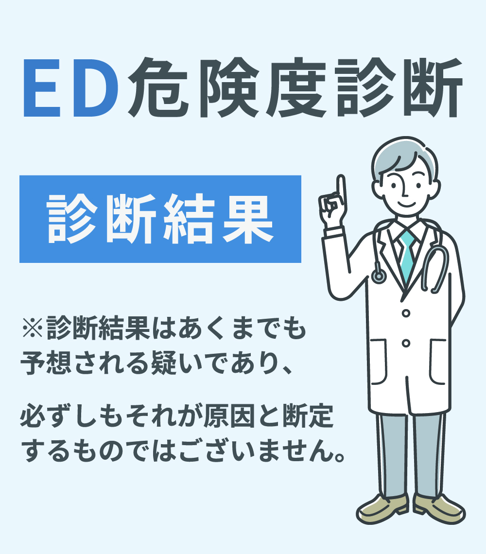 ED危険度診断 診断結果